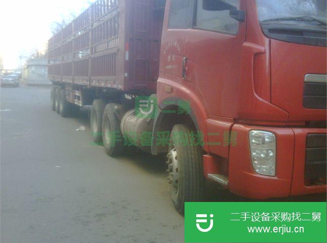 黑龍江出售二手青島解放高欄載貨車
