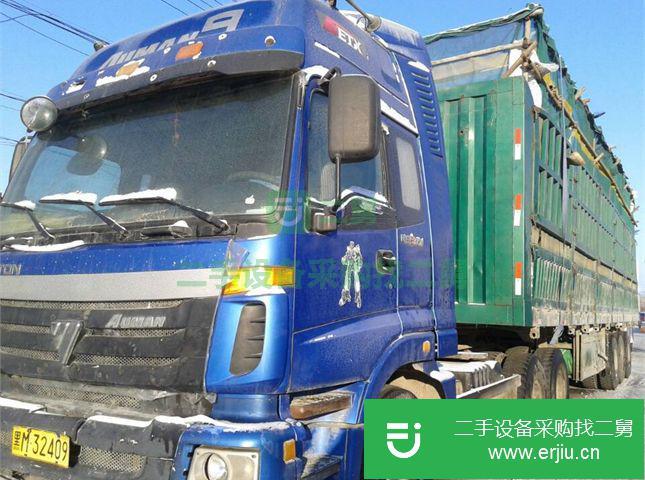 黑龍江出售二手福田牽引車