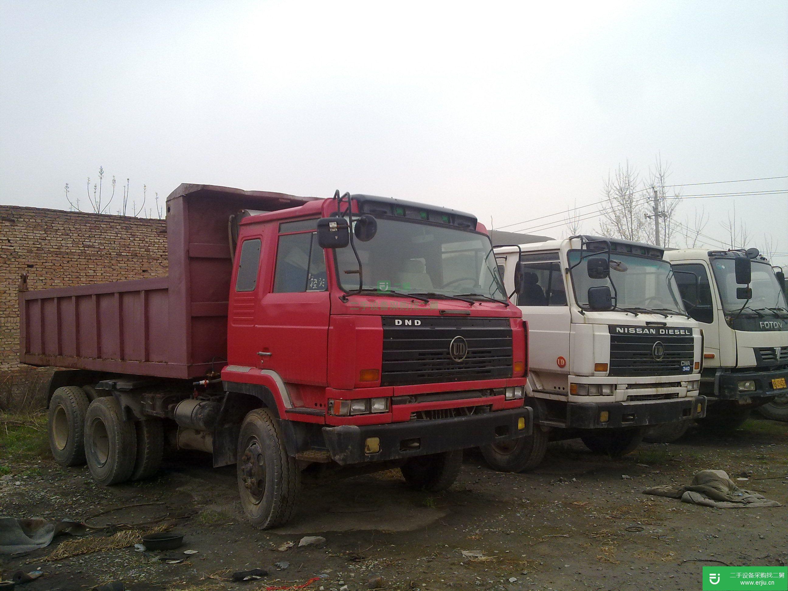 陜西出售二手尼桑翻斗車