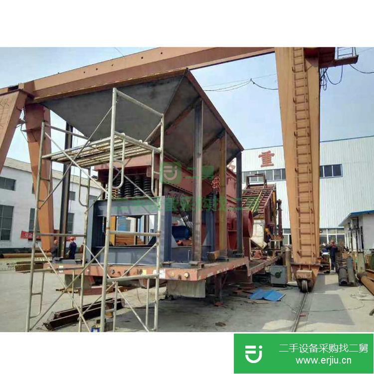 河南出售二手建筑垃圾移動(dòng)破碎機(jī)