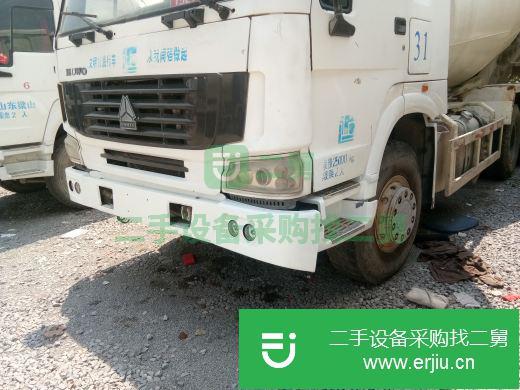 山東出售二手中國重汽混凝土攪拌車