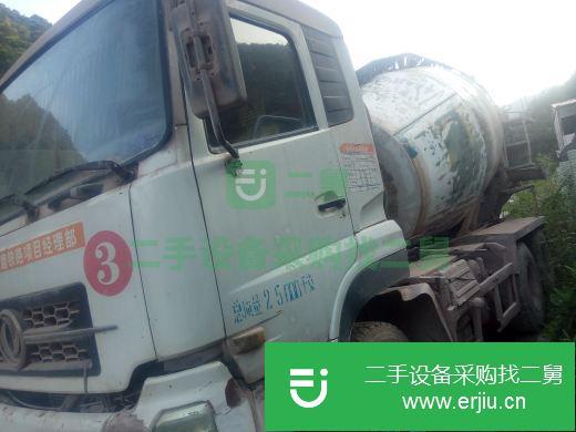 云南出售二手東風凝土攪拌車