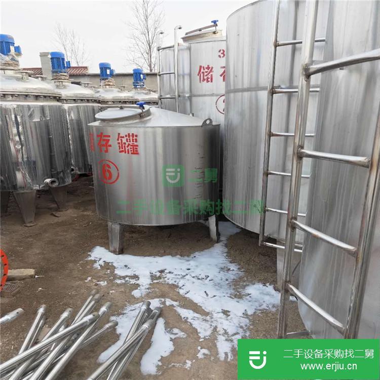 山東出售二手304材質30立方儲罐
