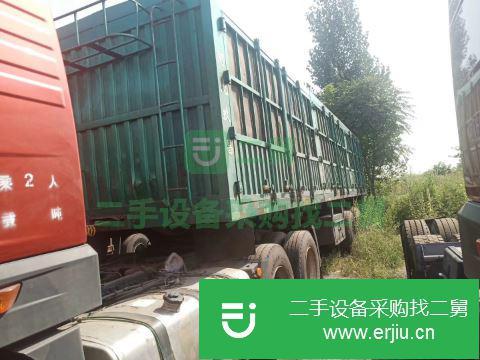 河北出售二手青島解放半掛車