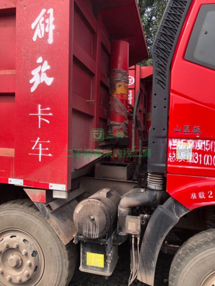 河北出售19年輕型解放J6，山區(qū)版，320馬力，車廂6.8米，公告1.5米自卸車