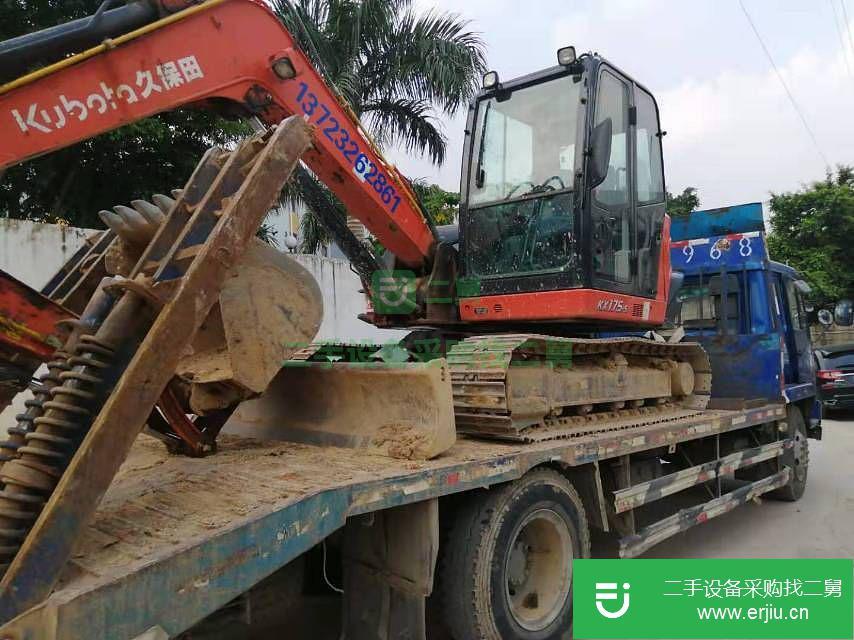 廣東省出售二手久保田KX175-5挖掘機