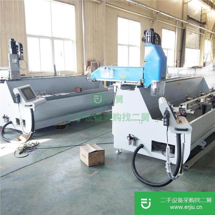 山東出售二手數控工業鋁異型孔數控鉆銑床