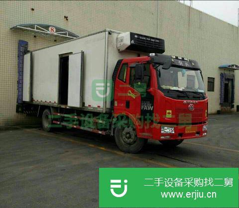 湖北出售二手解放j6L6.8米冷藏車