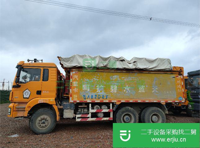 河南出售二手陜汽重卡自卸車