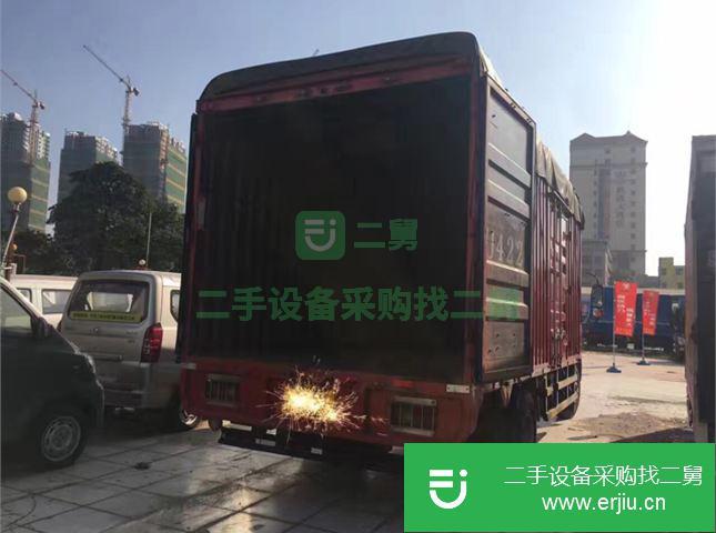 廣東出售二手豪沃廂式載貨車