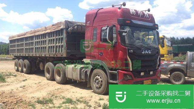 北京出售二手江淮廂式半掛車