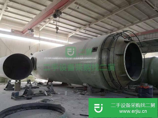 內(nèi)蒙古出售二手玻璃鋼脫硫塔