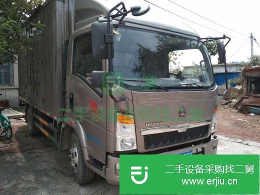 遼寧出售二手豪沃箱式貨車
