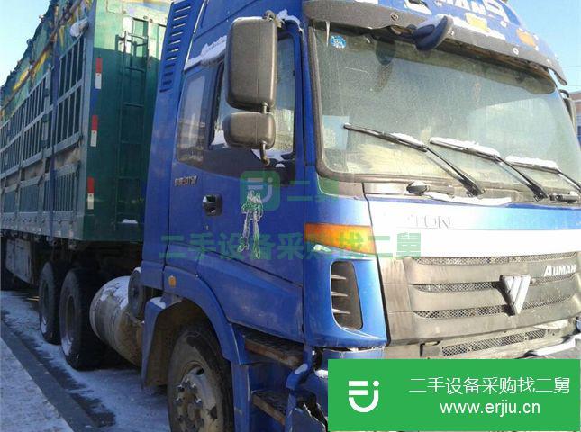 黑龍江出售二手福田牽引車