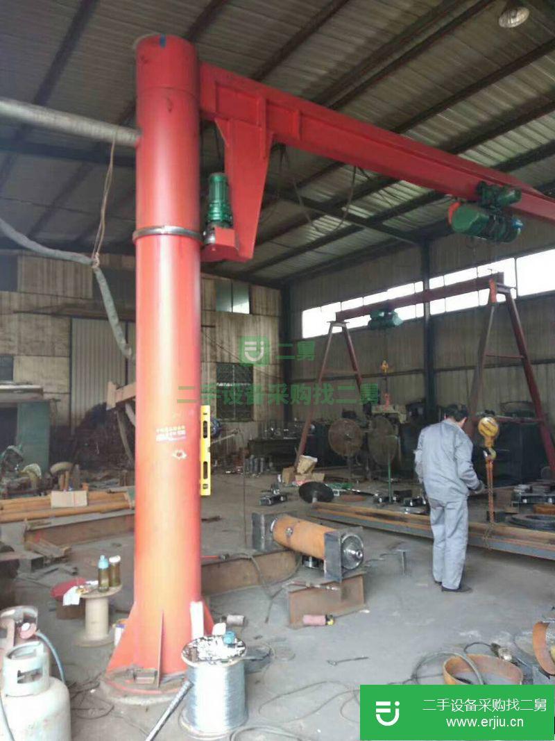山東出售二手定住式懸臂起重機