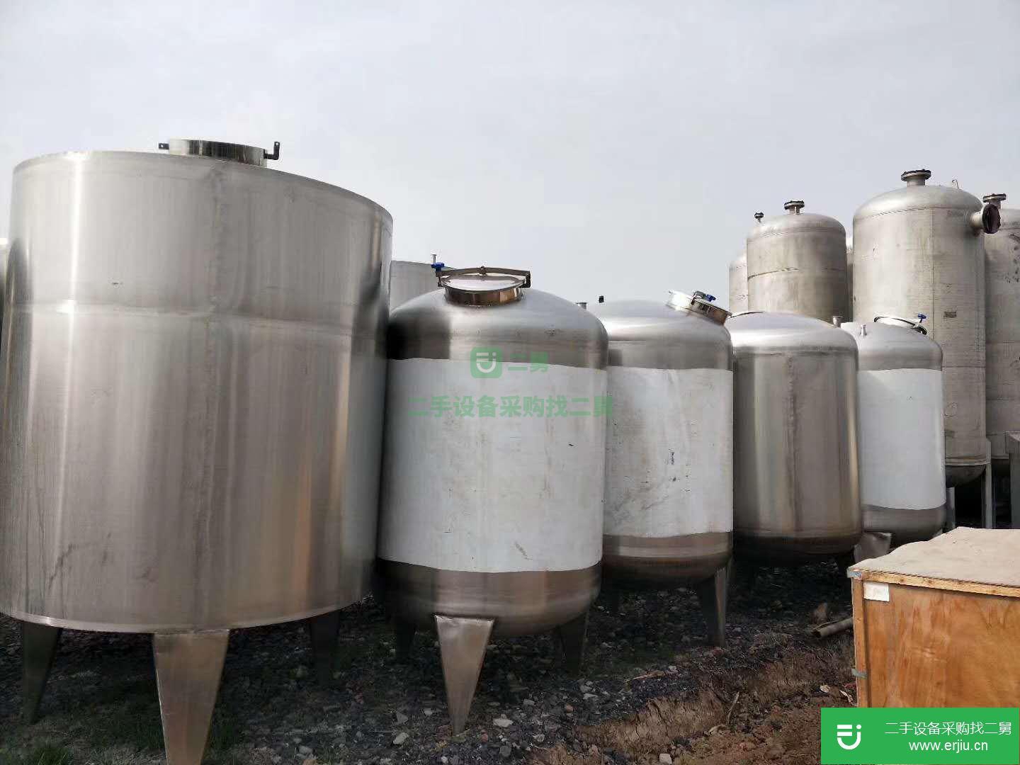 山東出售二手50噸大型發(fā)酵罐