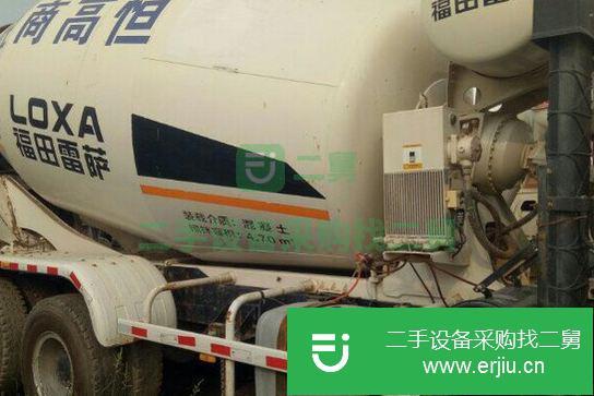 江西出售二手福田混凝土攪拌車