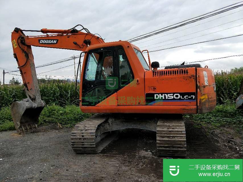 安徽省出售二手斗山DH150LC-7挖掘機