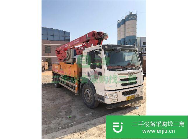 甘肅出售二手九合混凝土泵車