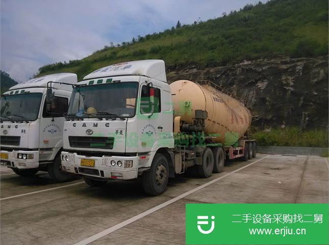 福建出售二手華菱散裝水泥罐車