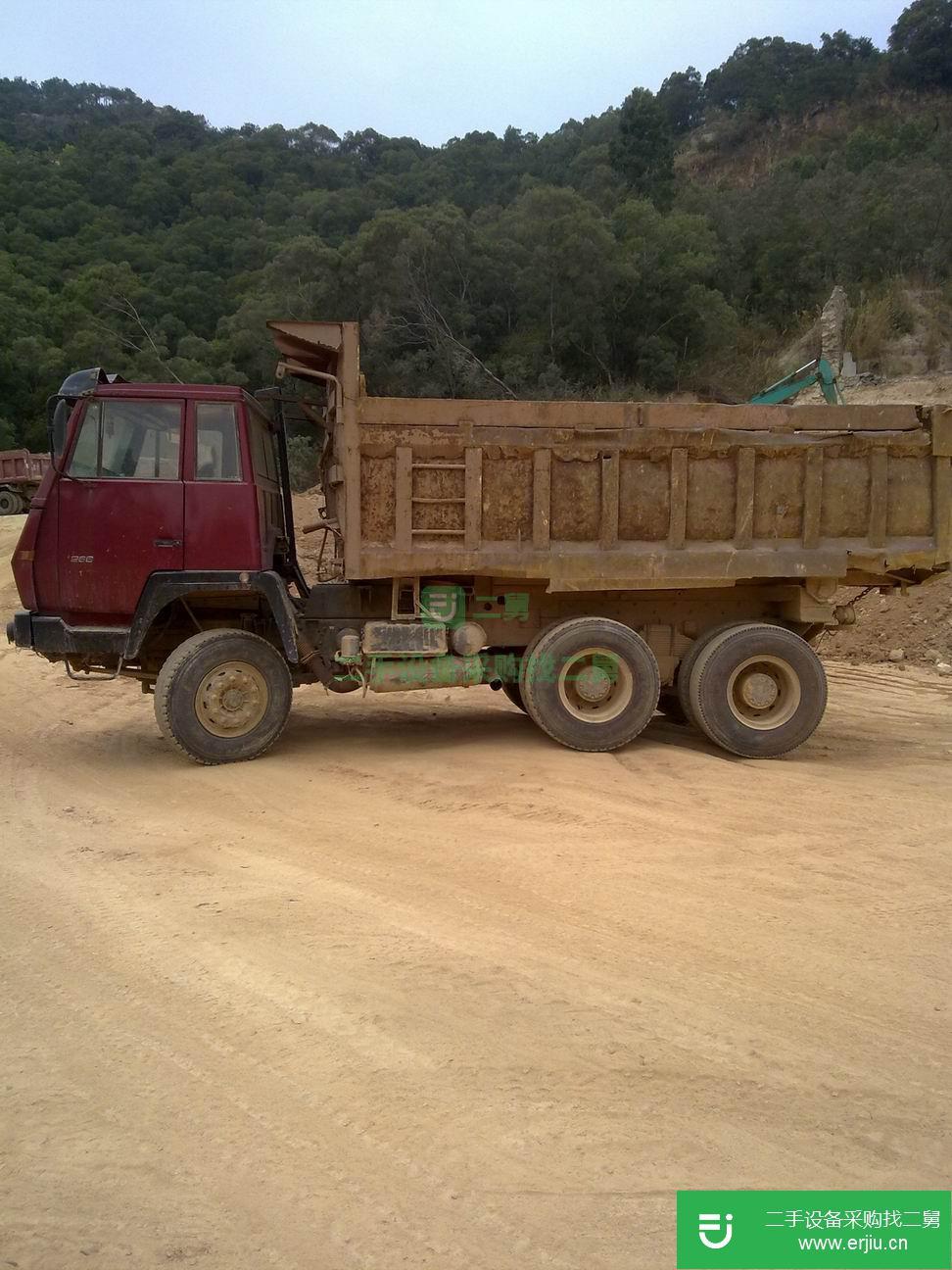 福建出售二手斯太爾后八輪土方車