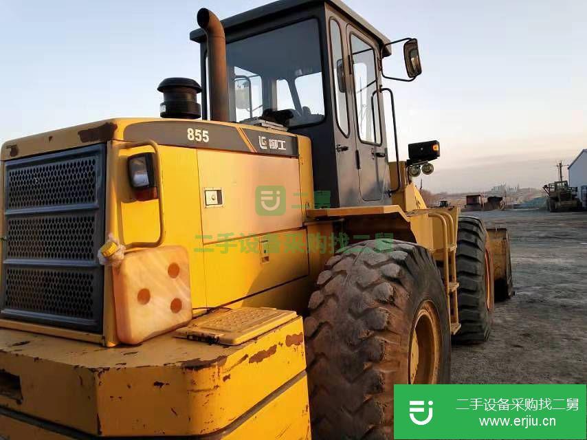 吉林省出售二手柳工CLG855裝載機