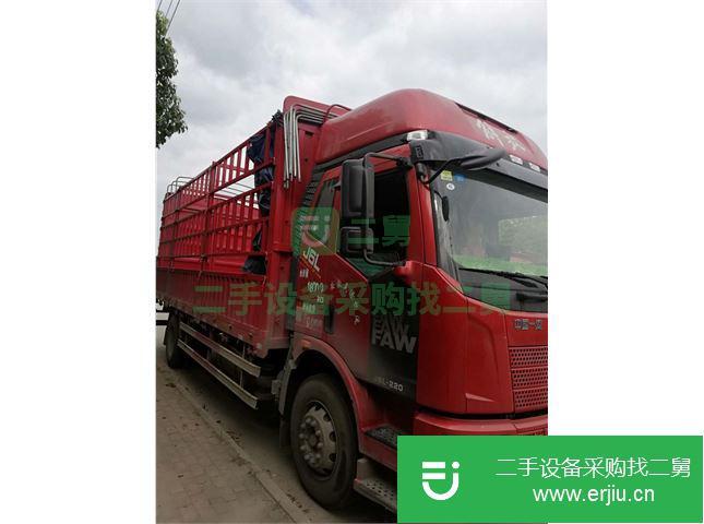 安微出售二手一汽解放J6L倉柵貨車