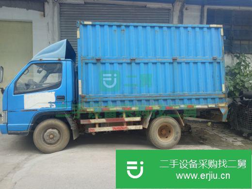 廣東出售二手小解放前二后四廂式貨車
