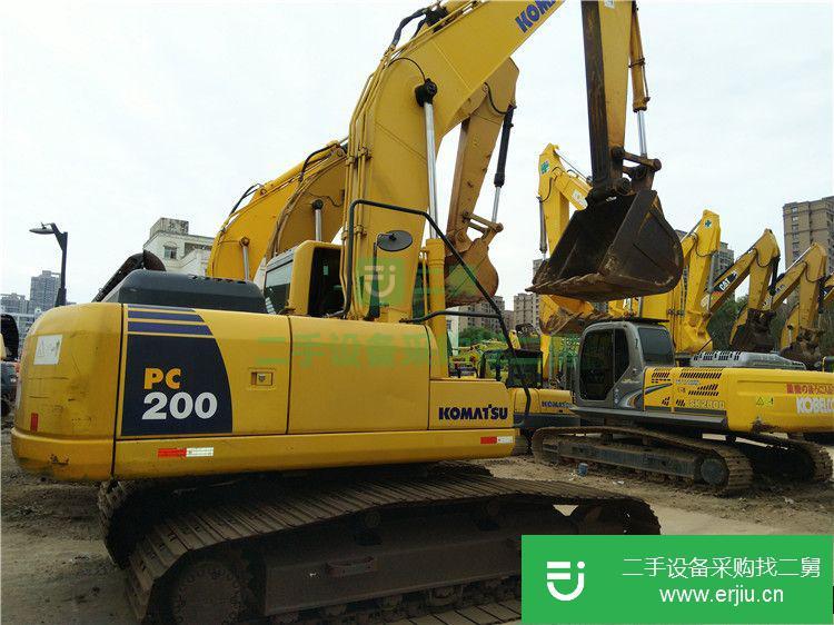 安徽出售二手小松PC200-8挖掘機