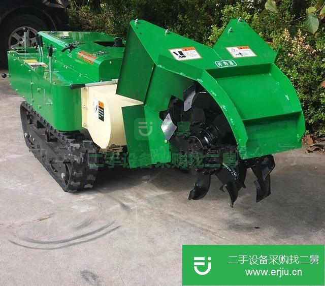 山東出售二手28馬力電啟動履帶開溝機