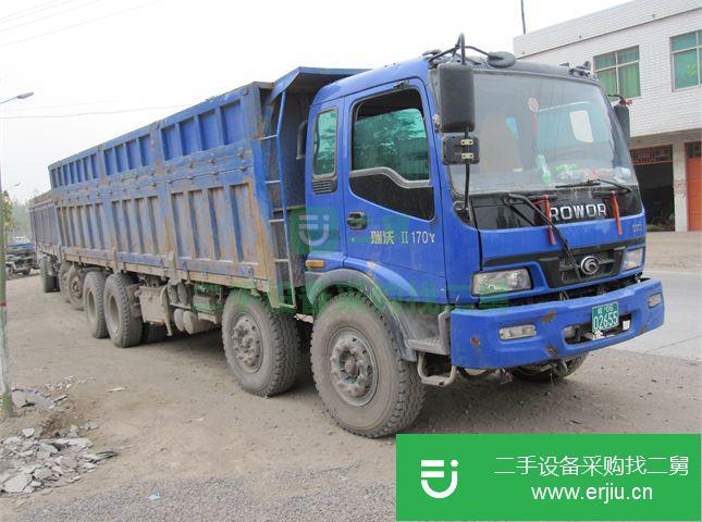 安微出售二手福田前四后八自卸車