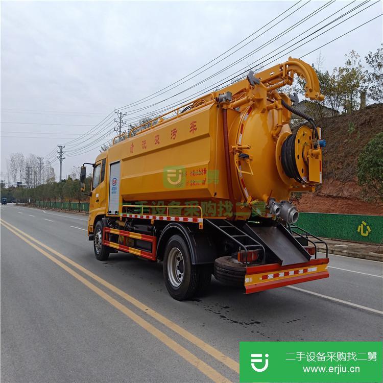 湖北出售二手大型高壓清洗吸污車