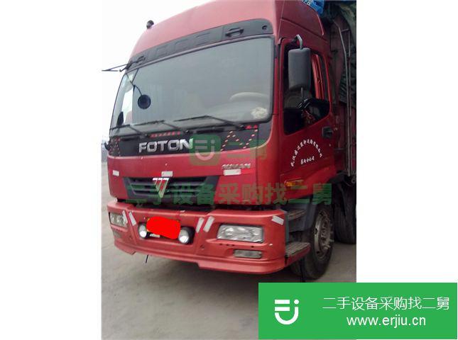 湖北出售二手福田歐曼前四后四高欄貨車