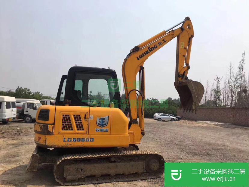 北京市出售二手龍工LG6060D挖掘機