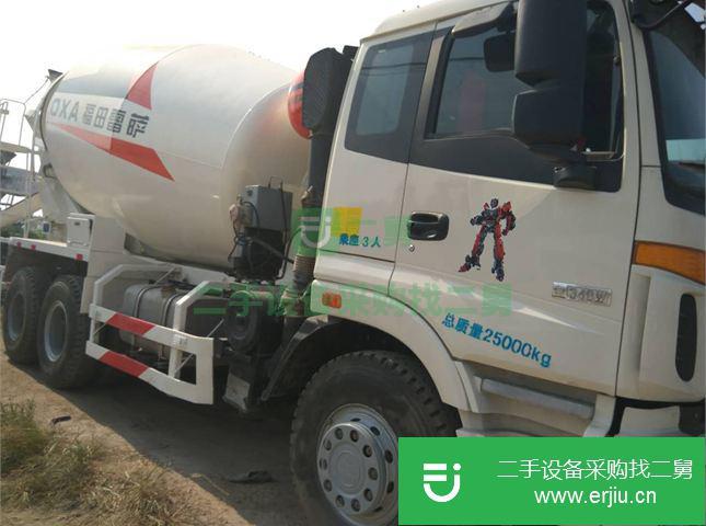 山東出售二手福田水泥攪拌車