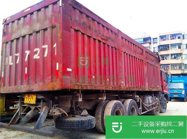 廣東出售二手福田前四后八自卸車