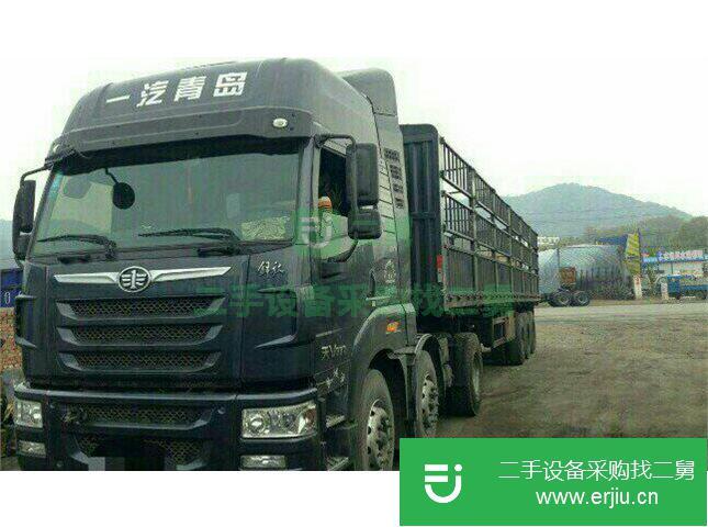 遼寧出售二手青島解放載貨車