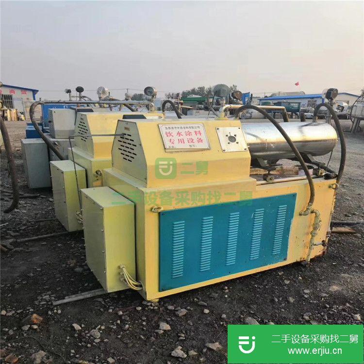 山東出售二手不銹鋼30L臥式密閉砂磨機