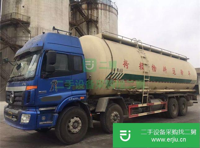 寧夏出售二手福田粉粒物料下灰車