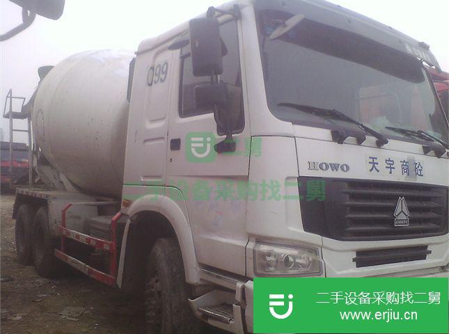 四川出售二手陜汽德龍F3000攪拌灌車