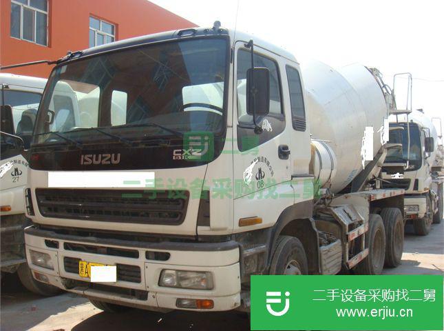 黑龍江出售二手五十鈴混凝土攪拌車