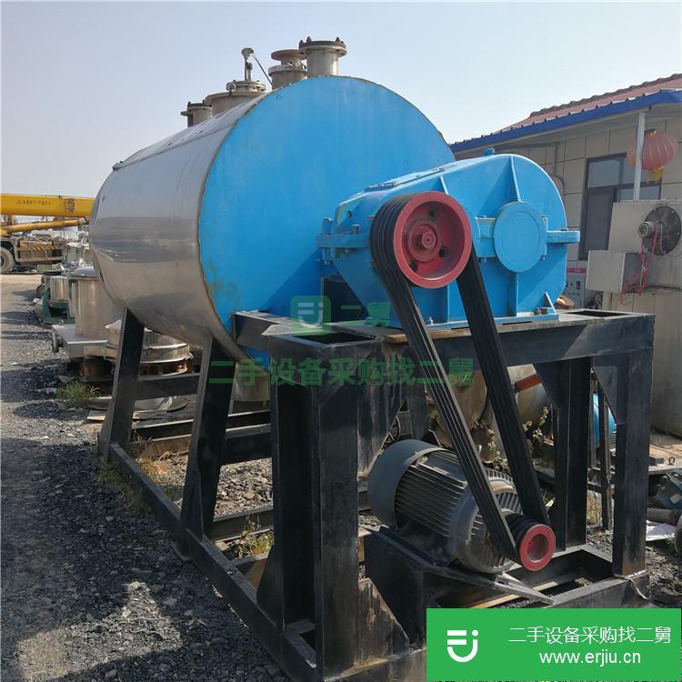 山東出售二手3立方耙式真空干燥機