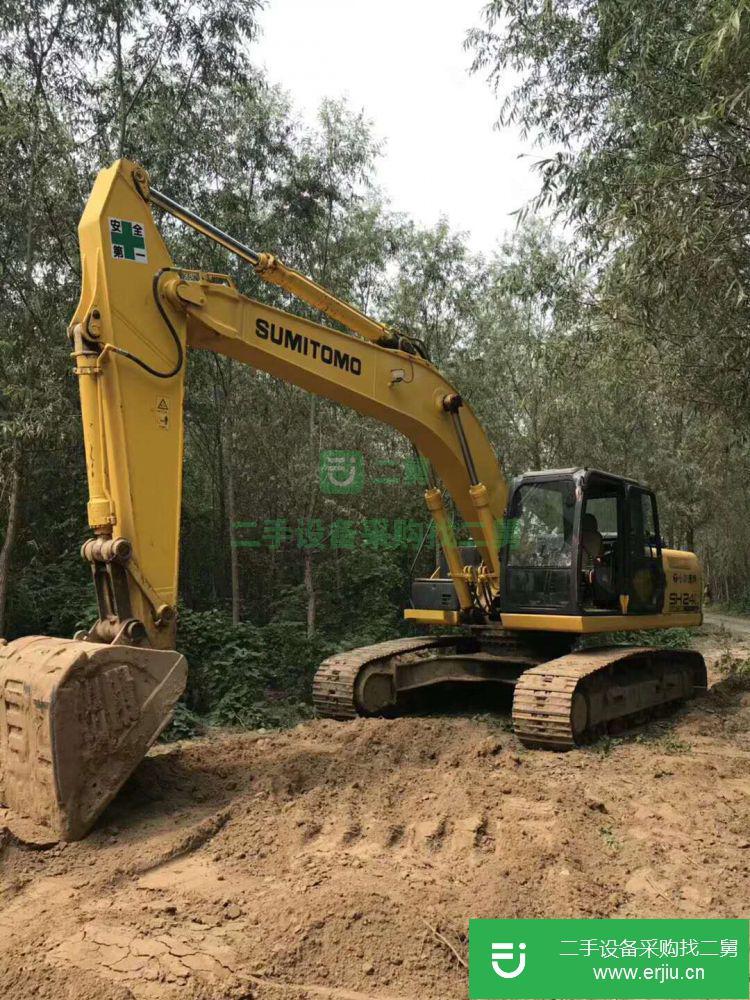 河北省出售二手住友SH240-5挖掘機