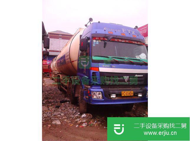 江西出售二手福田粉粒物料運輸車