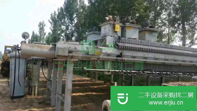 山東出售二手隔膜壓濾機(jī)