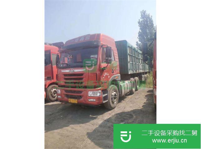 河北出售二手青島解放半掛車