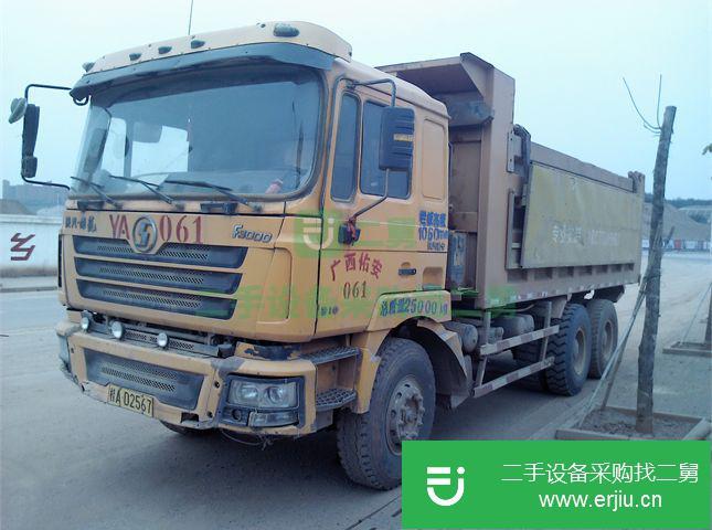廣西出售二手陜汽重卡前二后八自卸車