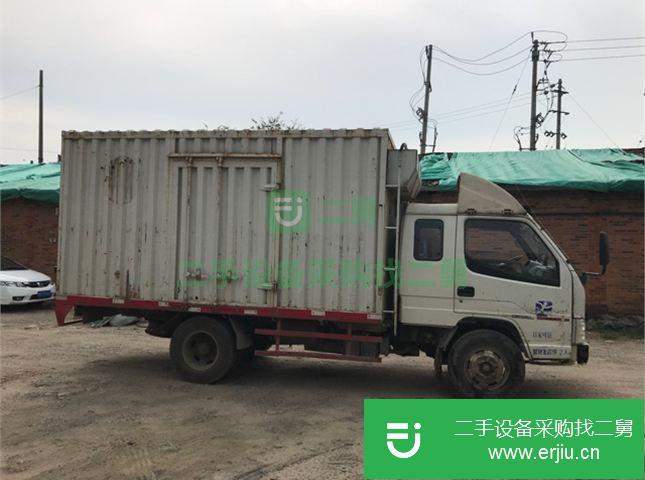 福建出售二手解放霸鈴廂式雙排貨車