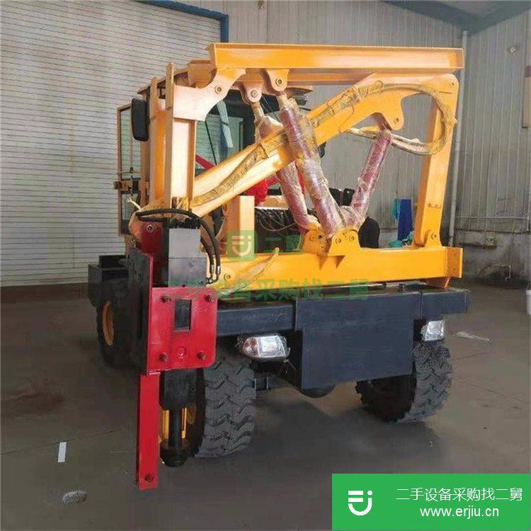 山西出售二手護(hù)欄打樁機(jī)