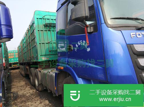 河北出售二手歐曼倉欄半掛車